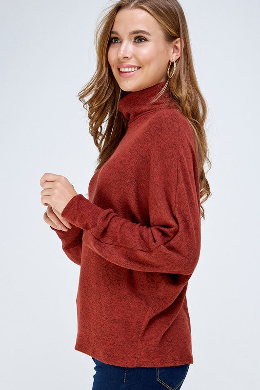 SOFT BRUSHED HACCI SWEATER